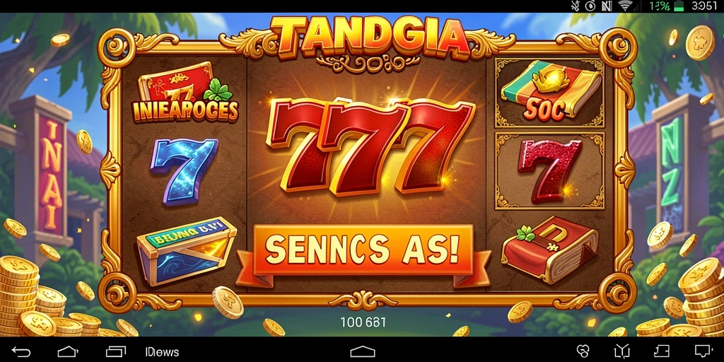 ngaso77 - Tampilan gameplay yang interaktif dan dinamis.
